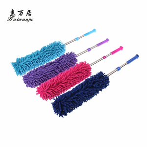 <span class=keywords><strong>Plumeau</strong></span> en <span class=keywords><strong>microfibre</strong></span> <span class=keywords><strong>lavable</strong></span> de 58 cm avec manche flexible et extensible pour le nettoyage des ventilateurs, claviers, plafonds et de la maison - Product Image 6
