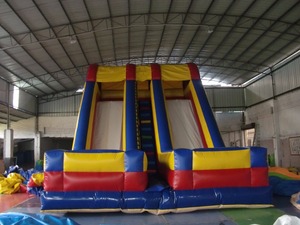 Nouveau design Jeux de plein air pour enfants, <span class=keywords><strong>toboggan</strong></span> à double voie et ventilateur de <span class=keywords><strong>piscine</strong></span>, toboggans gonflables d'<span class=keywords><strong>occasion</strong></span> à vendre - Product Image 5