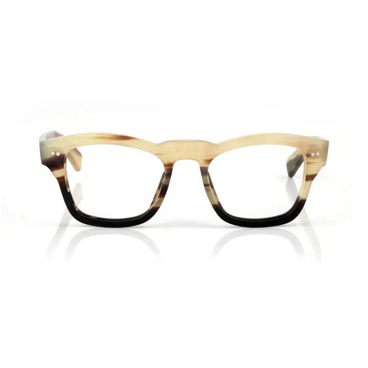 Fabbrica di alta qualità corno di Bufalo occhiali da vista frames hand made eyewear telaio