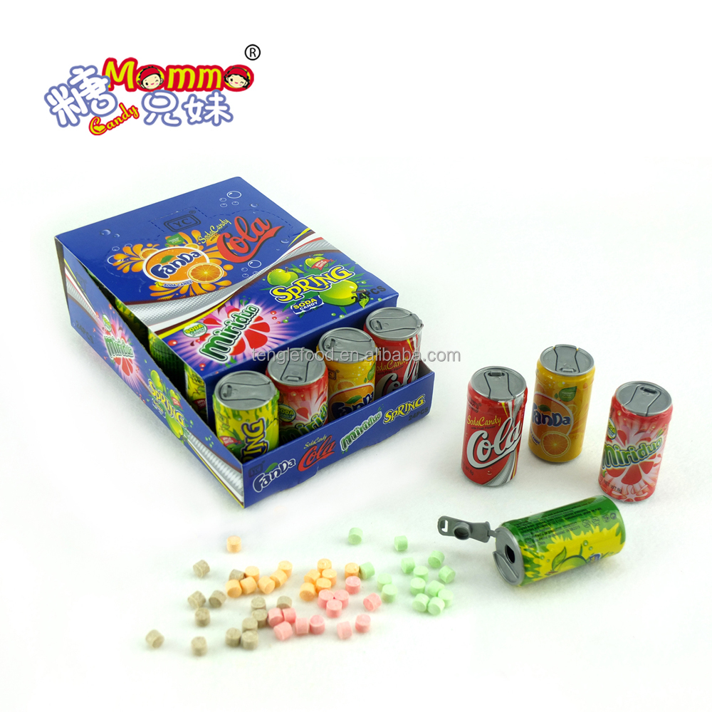 VC-064 Кислые Фрукты сладкие конфеты Кокс банки конфеты прессованные жесткие конфеты