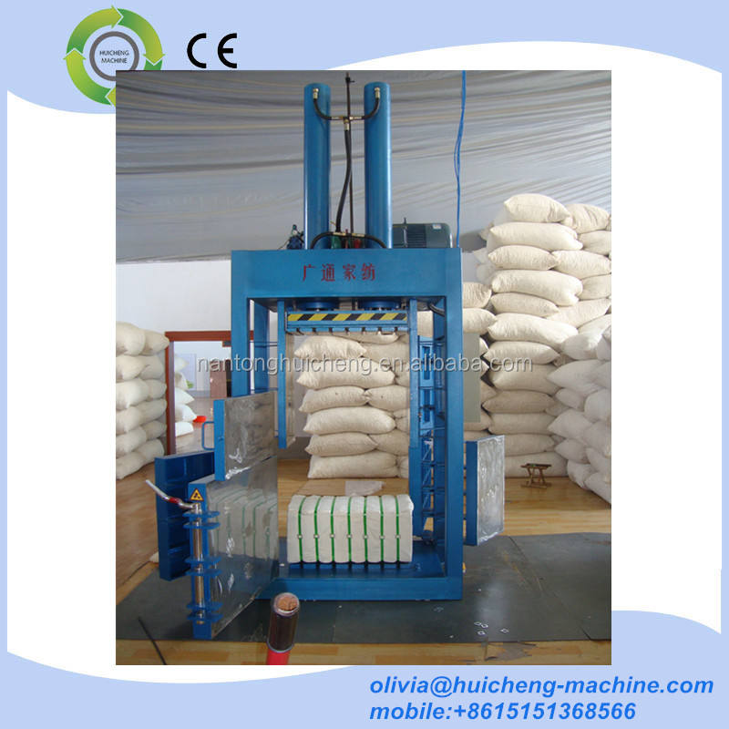 Unique Design Used Clothes Textile Press Balers/ Compactors