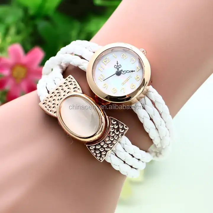 1pc Rhinestone Decor Quartz Jewelry Watch & 1pc Bracelet – shopnsave.pk