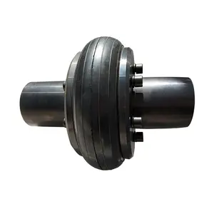 Neumático de goma tipo flexible acoplamiento del eje del neumático del