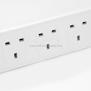 Surtidor de China Press Fit NANO <span class=keywords><strong>Regleta</strong></span> 4 <span class=keywords><strong>regleta</strong></span> de alimentación con puerto USB y protector contra sobretensiones - Product Image 3