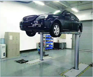 Пола прозрачный гидравлический 2х стоечный подземный подъем автомобиля - Product Image 2