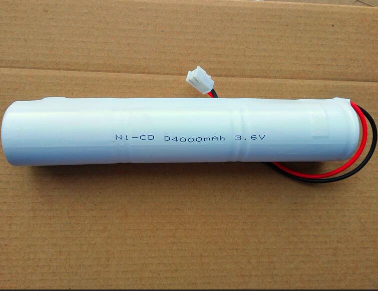 Перезаряжаемый никель-кадмиевый аккумулятор 4000 мАч 3,6 В, высокотемпературный аккумулятор
