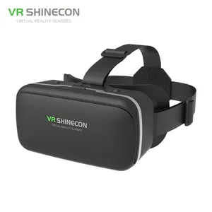 VR 3D نظارات G04C مع لمسة زر الفيديو 3d نظارات للهواتف الذكية