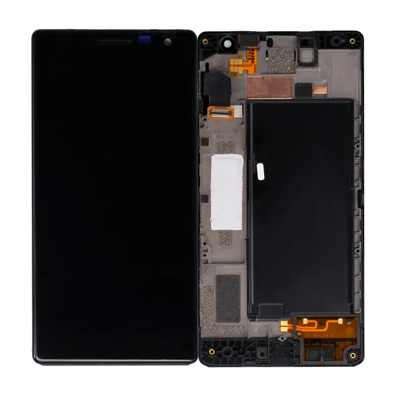 Cep telefonu LCDs dokunmatik ekran + çerçeve Nokia Lumia 735 için lcd ekran
