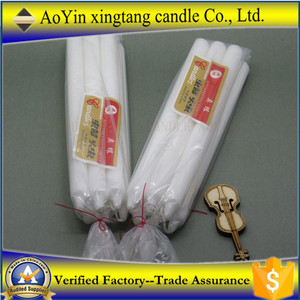 Iluminación del hogar cera vela blanca en el precio bajo - Product Image 3