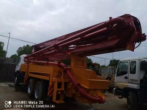 SANY ปั๊มคอนกรีตขาย37เมตร42เมตรจีนก่อสร้างทำงานออนไลน์สนับสนุน Izusu มอเตอร์จำกัดดีเซล2011ใช้ - Product Image 2