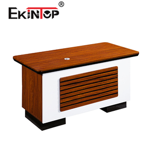 Ekintop <span class=keywords><strong>commerciale</strong></span> mdf segretario personale di ufficio scrivania del computer da tavolo di design foto - Product Image 3
