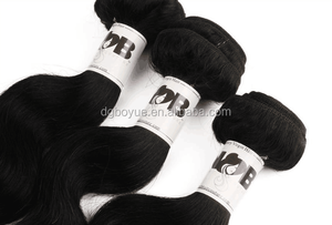 Extensiones de paquete de cabello humano virgen con logotipo personalizado pegatinas de envoltura de embalaje, etiquetas de cabello autoadhesivas de marca personalizada - Product Image 6