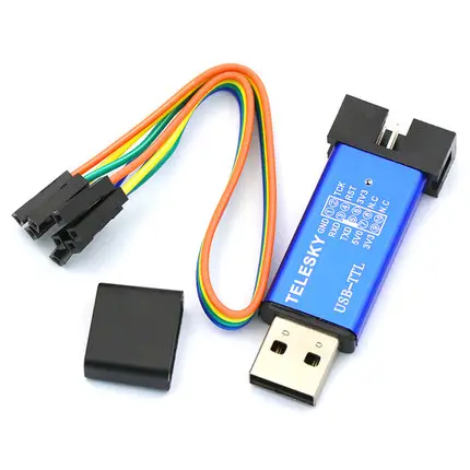 كابل تحميل CP2102 USB إلى TTL UART STC التسلسلي, كابل تنزيل PL2303 ، ترقية خط الفرشاة الفائقة