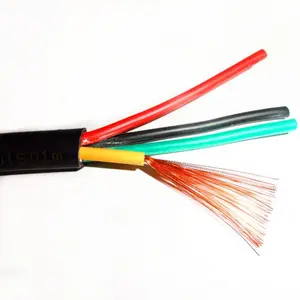 4 wire cable flexible 0.5mm control signal line copper electrical wire