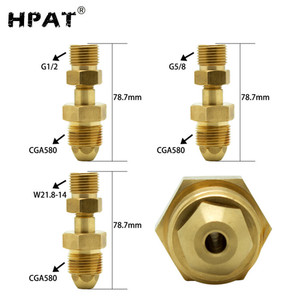 Adaptador de Regulador de <span class=keywords><strong>CO2</strong></span> a Tanque de Nitrógeno - Convertidor de <span class=keywords><strong>Kegerator</strong></span> de Cerveza de Barril CGA 580 - Product Image 6