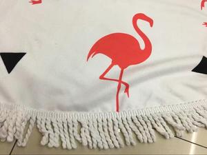 Khăn Tắm Biển Tròn Sợi Nhỏ Bán Buôn Tùy Chỉnh Chất Lượng Cao Mềm Nhất Giá Rẻ Bán Chạy Nhất Có Tua Rua - Product Image 6