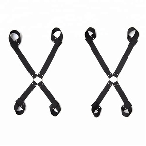 Манжеты на запястье для взрослых игр косплей Фетиш бондаж фиксаторы для рук и ног - Product Image 2