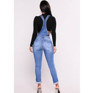 <strong>S</strong>-2XL Plus Size Clothing Set <strong>Women</strong> <strong>Denim</strong> <strong>Jumpsuit</strong> One Piece Trousers Jeans Sleeveless <strong>Jumpsuits</strong> <strong>Overalls</strong> Hollow Out Rompers - Product Image 3