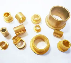 Factory PM Copper Based Powder Metallurgy Parts Axle Sleeve Sinter Oilite Bushing