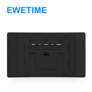 Reloj de Pared Ewetime con Pantalla LCD Grande, Temperatura Interior, Humedad, Calendario, Temporizador, Muestra <span class=keywords><strong>Gratis</strong></span> - Product Image 4