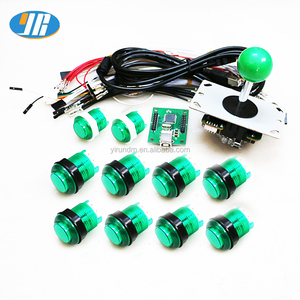 ערכת משחקי ארקייד עשה זאת בעצמך עם בקר USB 5V עם לחצן לחיצה מואר למחשב/PS עבור משחקים המופעלים במטבעות - Product Image 3