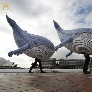Encantador <span class=keywords><strong>disfraz</strong></span> <span class=keywords><strong>de</strong></span> pez <span class=keywords><strong>ballena</strong></span> inflable, <span class=keywords><strong>disfraz</strong></span> <span class=keywords><strong>de</strong></span> tiburón inflable personalizado para decoración <span class=keywords><strong>de</strong></span> eventos al aire libre globo - Product Image 1