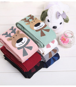 Collants en coton à tricoter en câble pour bébés filles, leggings, bas, pantalons, collants pour enfants - Product Image 5