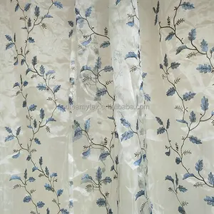 Terbaik Jual Jacquard Indonesia Desain Rel Pintu Penutup Tirai Kain