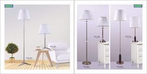 Ensemble de lampes noires élégantes en trois pièces, 2 lampes de table, 1 lampadaire - Product Image 6