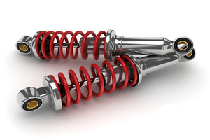 Amortisseurs de <span class=keywords><strong>moto</strong></span> personnalisés et ressorts hélicoïdaux Compressions automatiques en acier avec traitements de surface au nickel et au zinc - Product Image 4