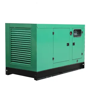 Guangzhou Low fuel consumption 100kva 3 phase electric generator diesel gas genset