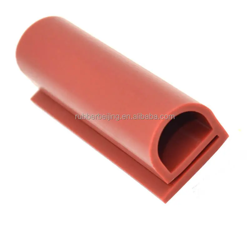 e and p profile Heat resistant silicone seal strip high temperature resistant oven / steamer rubber gasket