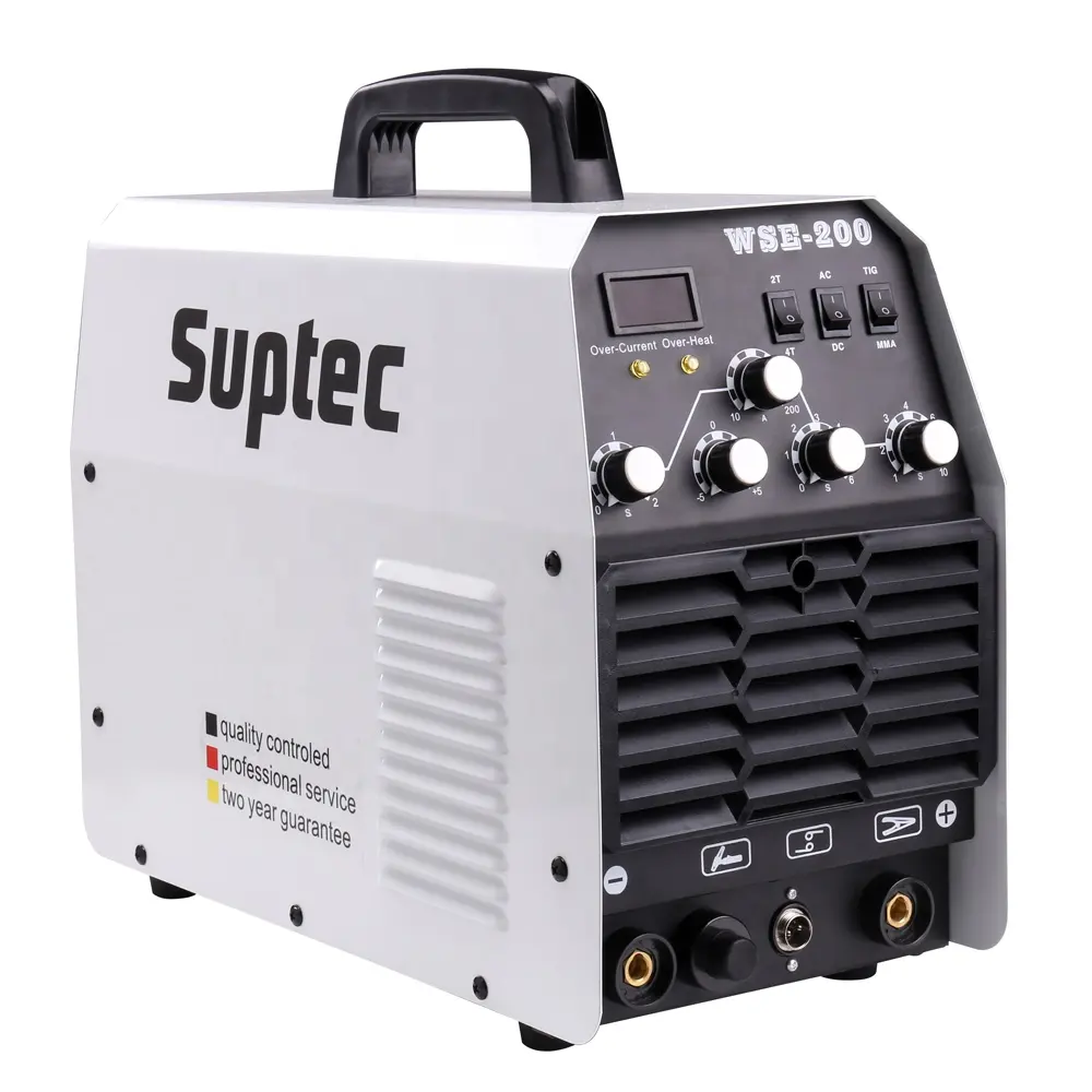 SUPTEC best soldadoras ad alta frequenza tig igbt inverter maquina de soldar tig 250 ac dc alluminio tig saldatrice saldatrice
