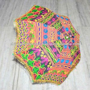 Indian Handmade Classic Design Patchwork Mandala <b>Umbrella</b> Sun Rain Protection with UV Printing Factory Price for <b>Promotions</b> - Product Image 2