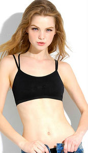 Yoryu mousseline top jaune comptoirs 54f240/transparent bra bra panty bref - Product Image 1