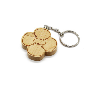 Pormo Quà Tặng gỗ <span class=keywords><strong>USB</strong></span> Stick Flash Đĩa hoa hình dạng ổ đĩa flash <span class=keywords><strong>USB</strong></span> - Product Image 2