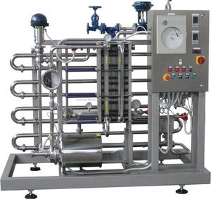 1-10ton / hora de capacidad de tipo leche pasteurizador de <span class=keywords><strong>la</strong></span> placa - Product Image 3