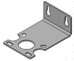 Single stage metal 10" water filter housing <b>bracket</b> - Product Image 1