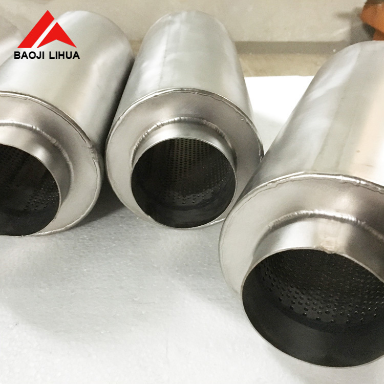 4.5 x 8 Clamp On Stainless Steel Silencer Exhaust Box Body 3