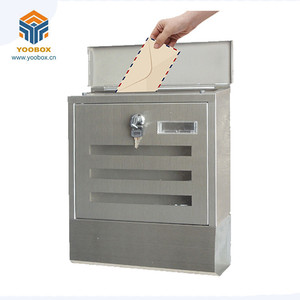 Buzón de acero Bandeja de <span class=keywords><strong>entrada</strong></span>, Europeo personalizado buzón decorativo - Product Image 4