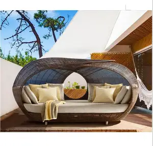 Modern design bird's nest shape outdoor lounge furniture on sale