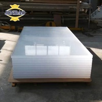 JINBAO Fabricant 3mm 5mm 10mm 18mm Feuille transparente Panneaux PMMA Styrène Copolymère de Verre Organique Aquarium Panneau Acrylique