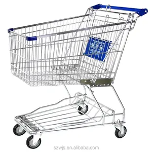 नई डिजाइन शॉपिंग ट्रॉली सुपरमार्केट के लिए मानसिक खरीदारी की टोकरी