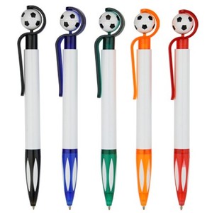 प्रोमोशनल खेल घटना रचनात्मक फुटबॉल शीर्ष आकार फुटबॉल Ballpoint कलम - Product Image 2