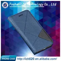 LZB teléfono móvil del caso del tirón la cubierta de cuero para Alcatel one touch pop2 5042