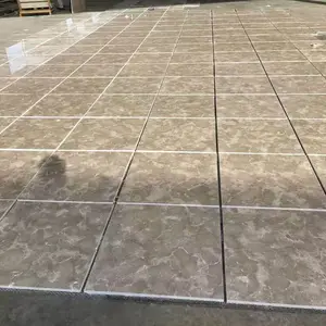 600 × 600 Beautiful Bossy Grey Marble Car Porch Floor Tile