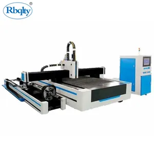 Tagliatrice laser a fibra cnc di marca Rbqlty per piastra e tubo