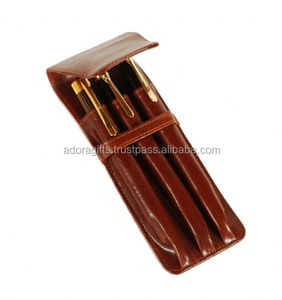 Portalápices Promocional Personalizado / Portaplumas Recién Llegado / Estuche para Bolígrafos Color Marrón ADORA ADALPC-0067 Alta Calidad Duradero - Product Image 1