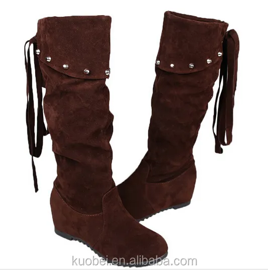 new fashionable winter warm women thigh high shoes boots