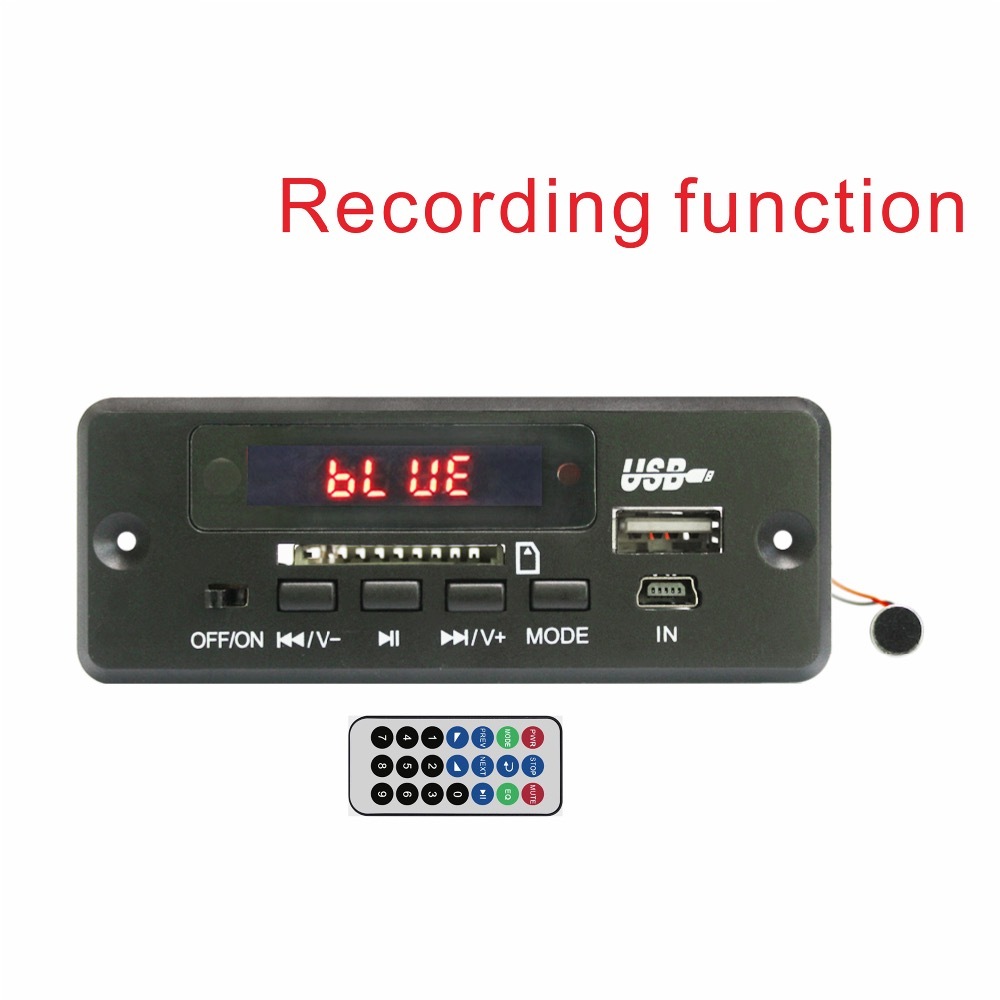 5 w Mp3 Décodage Conseil Avec Puissance Amplificateur Eq Wav Lecteur de Musique conseil